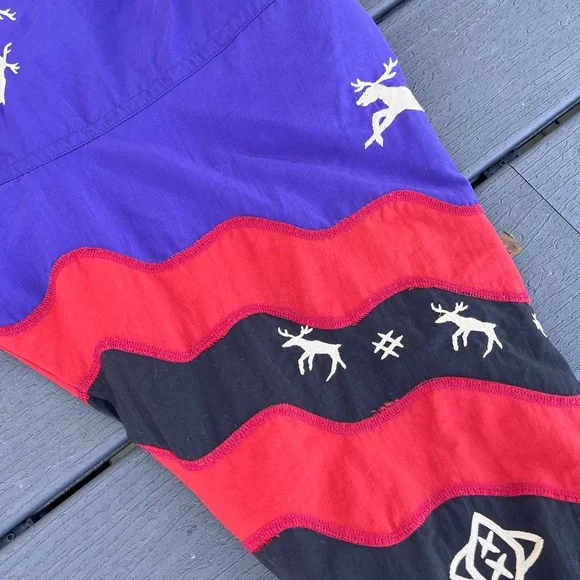 Vintage 90s Bogner Ski Jacket Goan Thylmann Pullover Kautokeino Men's Size L/XL? - Picture 4 of 11